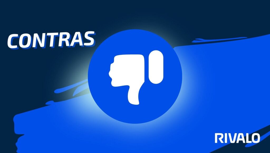 desvantagens para os jogadores da casa de apostas online Rivalo Brasil