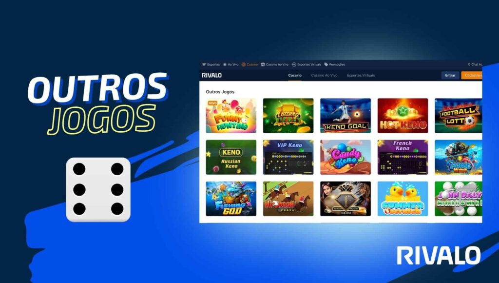 outros jogos no website do casino Rivalo BR